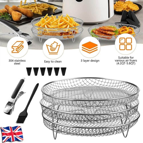Tier air fryer rack baking - 3,