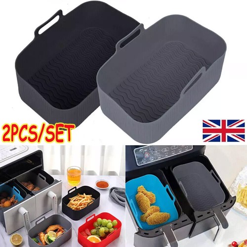 2pcs air fryer silicone - air, pot