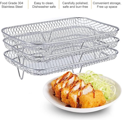 Tiers air fryer rack for - rack,