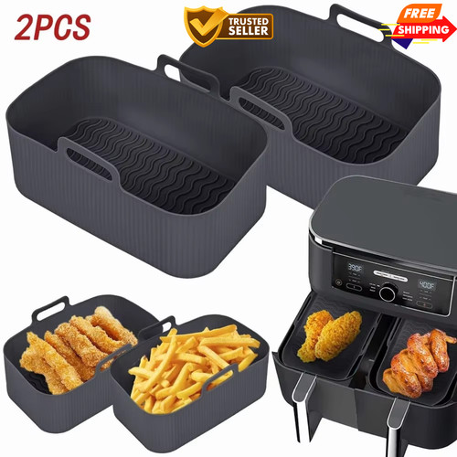 Large air fryer dual - air,