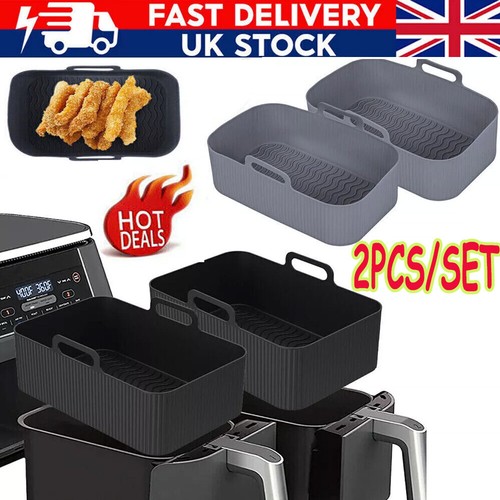 Air fryer silicone - 2x, pot