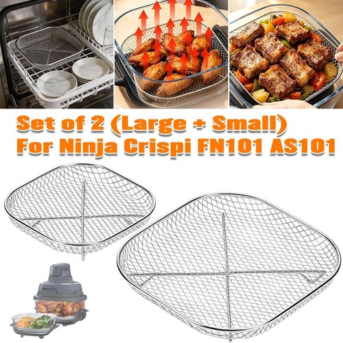 2pcs crisper rack mesh tray - crisper,