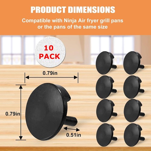 10x air fryer - air, rubber