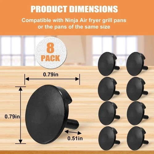 10pcs air fryer rubber bumpers - air,