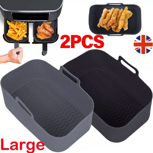 Air fryer silicone pot - 2x,