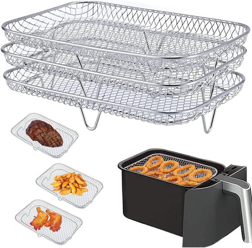 Rectangle air fryer - rectangle, rack