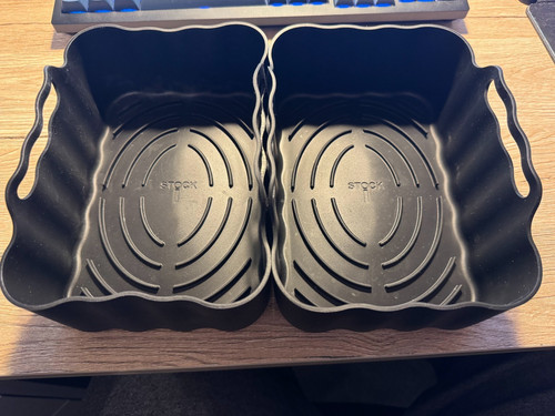 Air fryer silicone trays for - air,