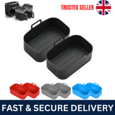2x Silicone Pot for Air Fryer
