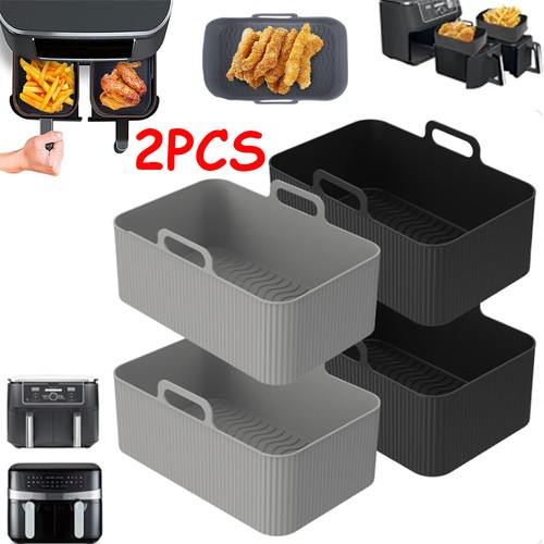 2pcs air fryer - fryer, pot