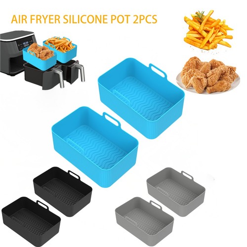Large air fryer dual - air, basket