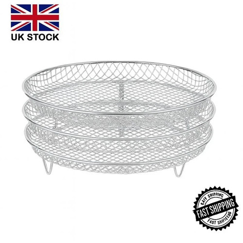 Tier round air fryer rack - round,