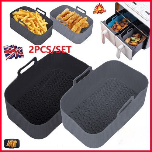 Large air fryer - 2x, dual