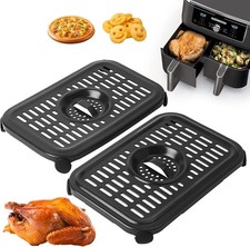 2 Packs Air Fryer Grill Pan